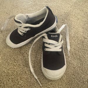 Keds Kids Gray and White Sneakers